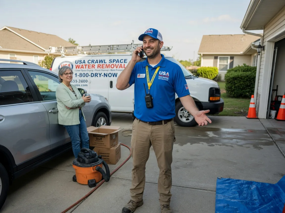 Crawl Space Water Removal Ashley, MI FAQs